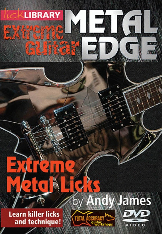 Metal Edge Extreme Metal Licks Dvd - Music2u