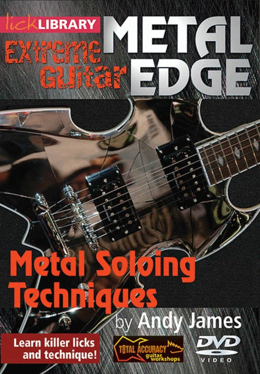 Metal Edge Metal Soloing Techniques Dvd - Music2u