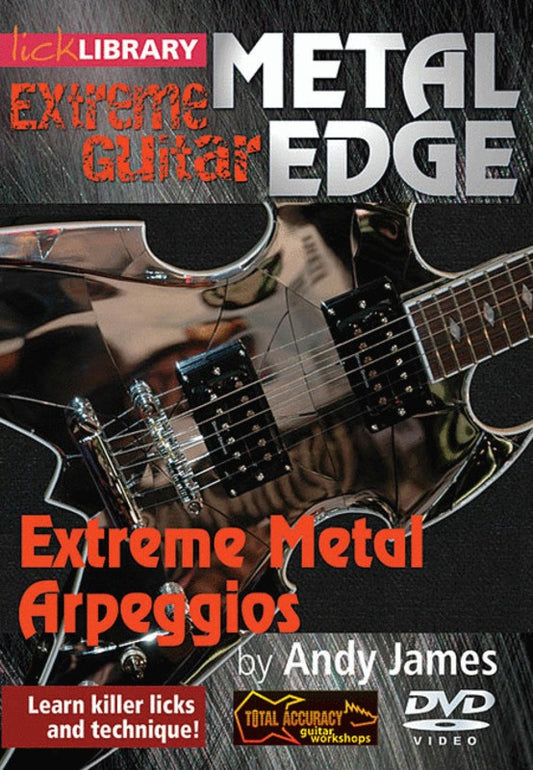 Metal Edge Extreme Metal Arpeggios Dvd - Music2u