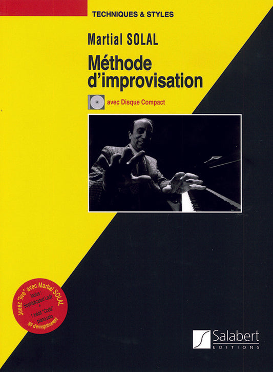 Solal - Methode D'Improvisation For Piano Bk/Cd