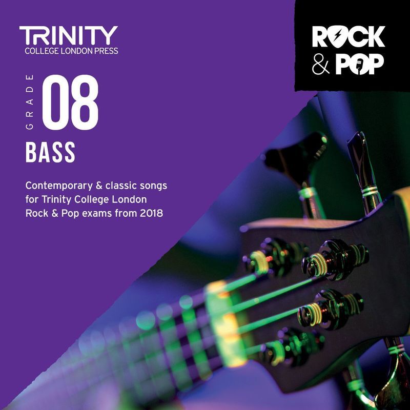 Trinity Rock & Pop Bass Grade 8 Cd 2018