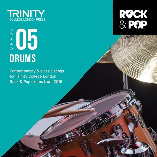 Trinity Rock & Pop Drums - Grade 5 CD - Music2u