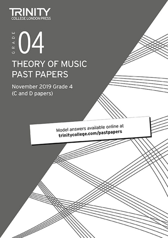 Trinity College Theory Past Papers Nov 2019 Grade 4