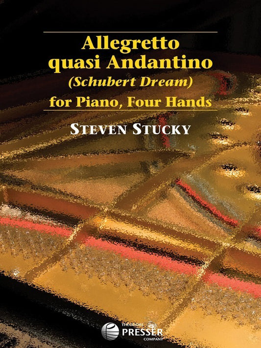 Allegretto Quasi Andantino Piano 4 Hands
