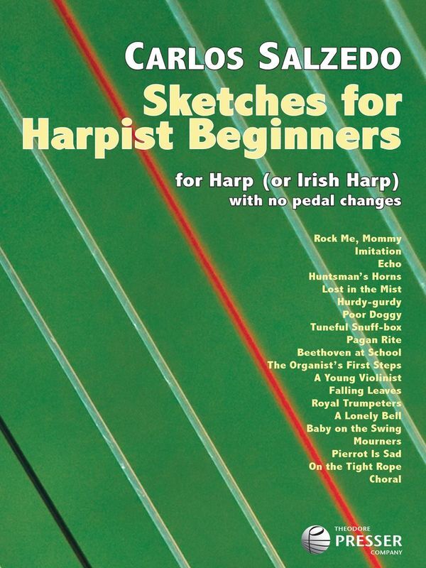 Salzedo - Sketches For Harpist Beginners
