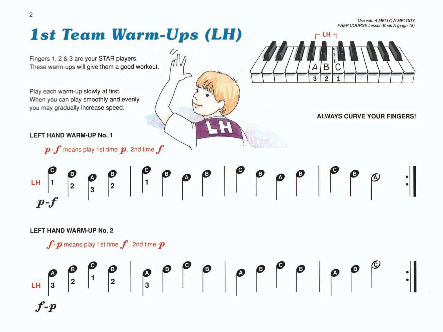 Alfred's Basic Piano Prep Course - Technic Level A Book