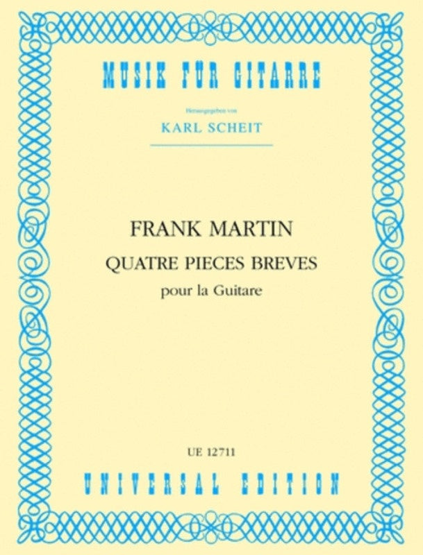 Martin - 4 Pieces Breves For Guitar