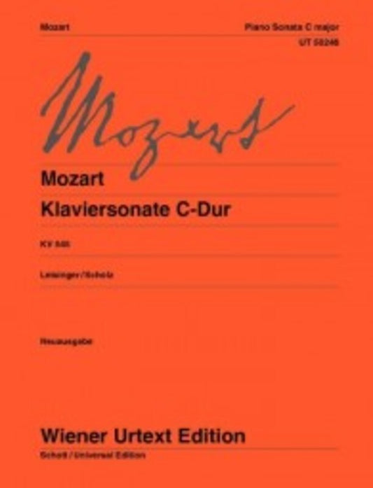 Beethoven - Piano Sonata C Major K 545 Urtext
