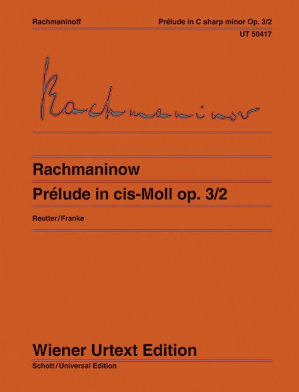 Rachmaninoff - Prelude In C Sharp Minor Op 3/2 Piano