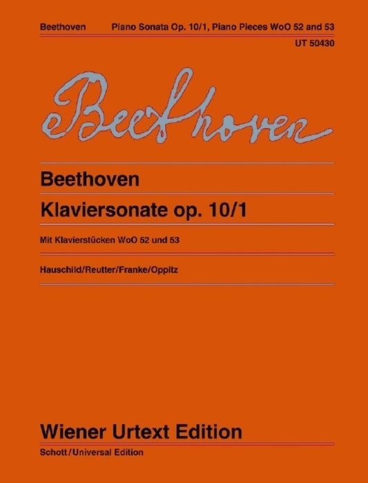 Beethoven - Piano Sonata C Minor Op 10 No 1