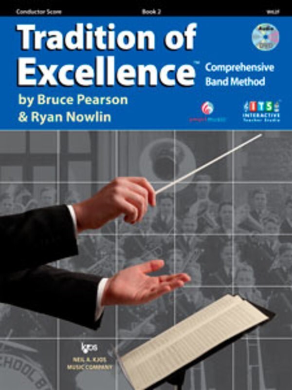 Tradition Of Excellence Bk 2 Cond Score Bk/Dvd