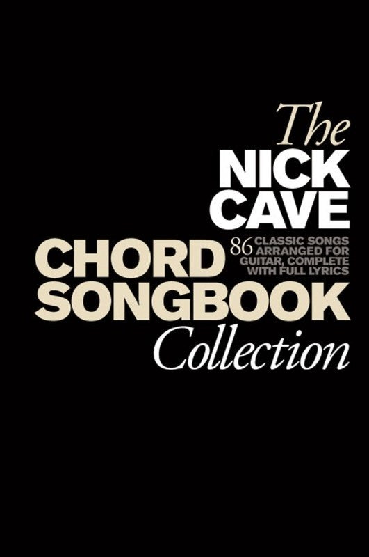 Nick Cave - Chord Songbook Collection - Music2u