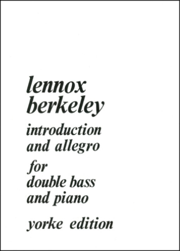 Berkeley - Introduction And Allegro For Double Bass Piano