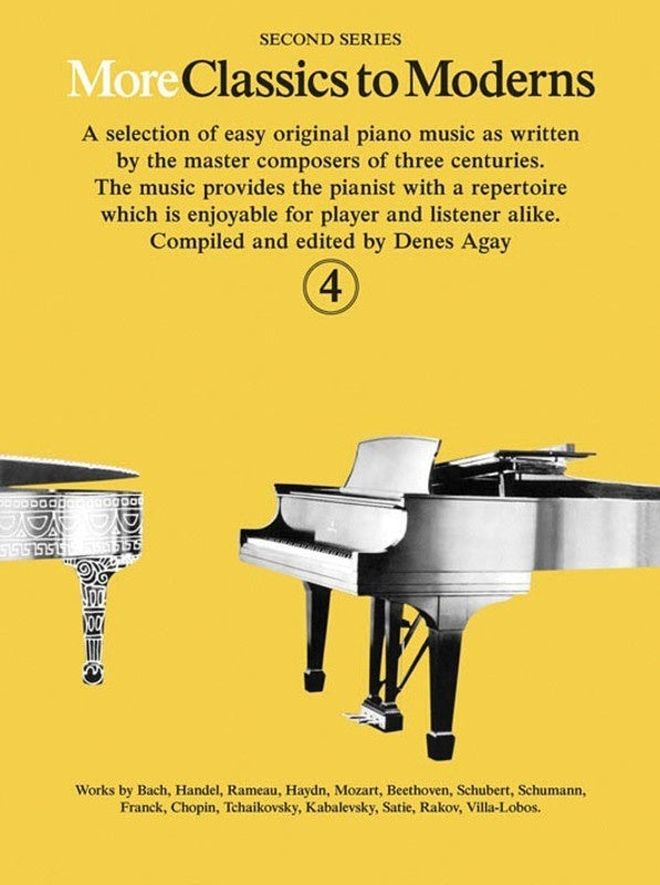 More Classics To Moderns Bk 4