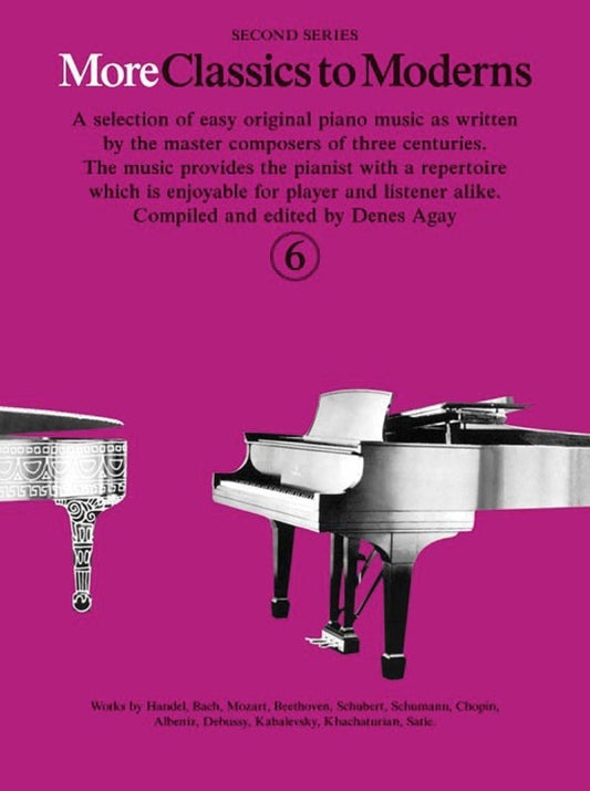 More Classics To Moderns Bk 6
