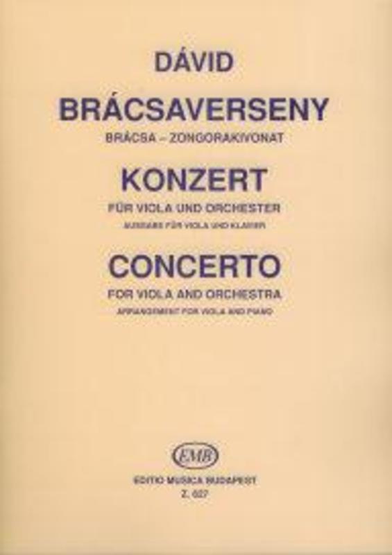 David - Concerto For Viola/Piano
