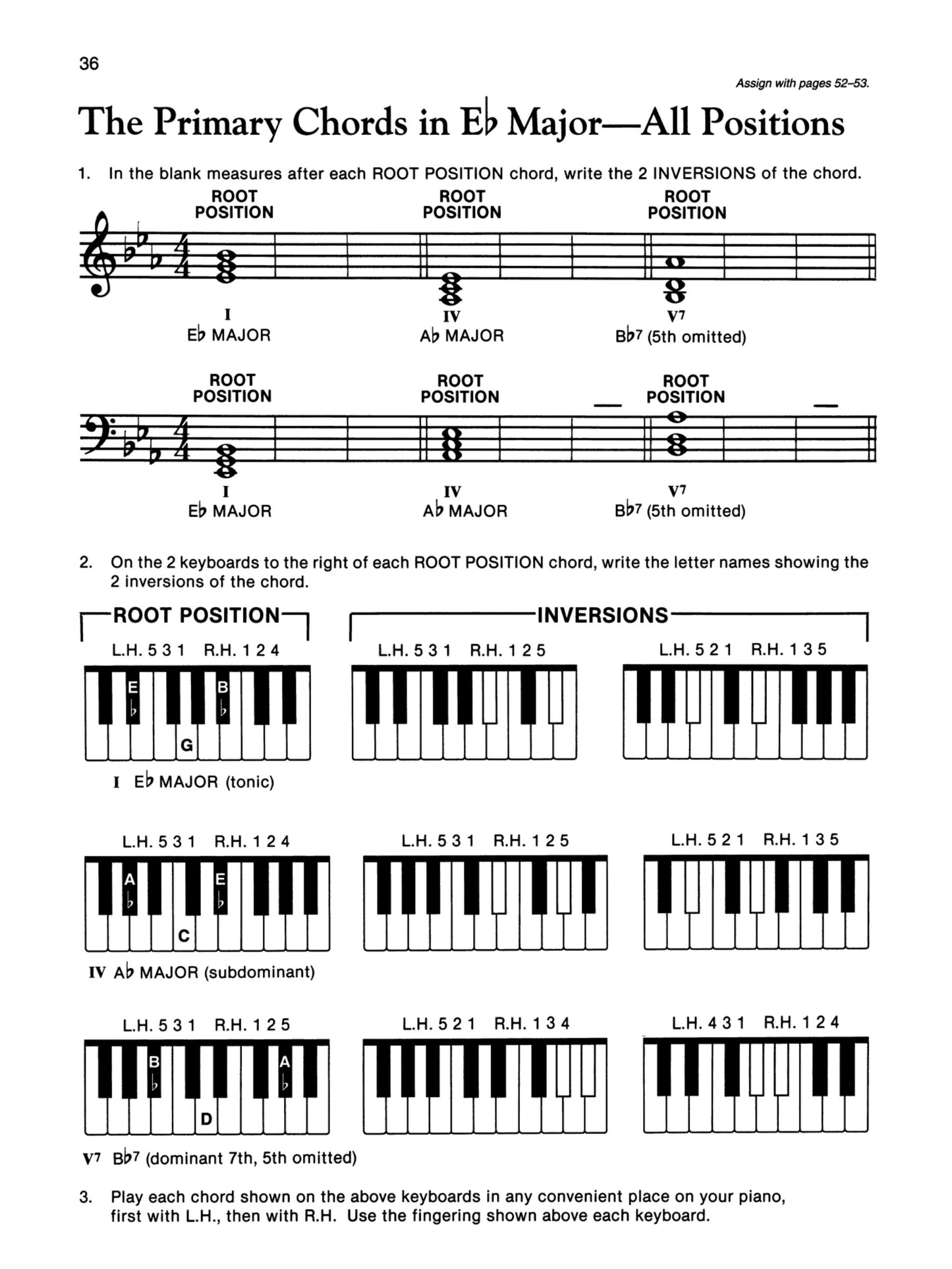 Alfred's Basic Adult Piano Course - Theory Book 3