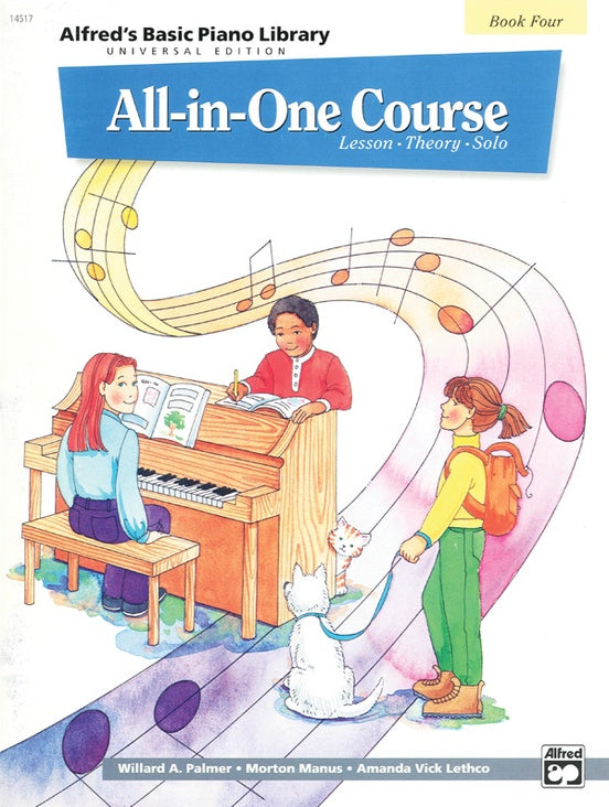 Alfred's Basic All-in-One Course - Book 4 (Universal Edition)