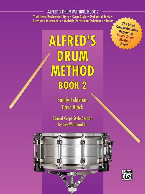 Alfred's Drum Method - Snare Drum Book 2