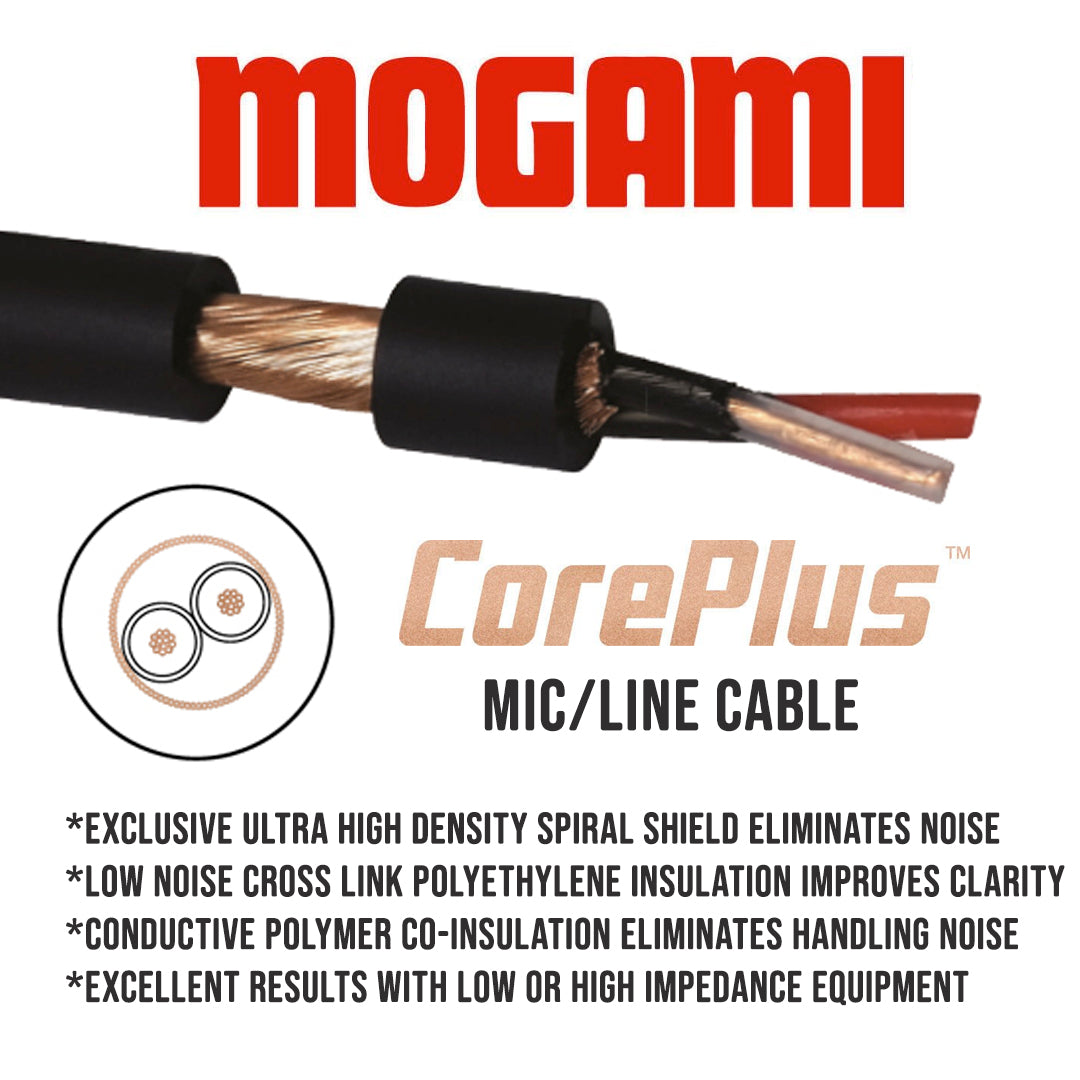 Mogami Cable - CorePlus TRS to XLR Male 20ft