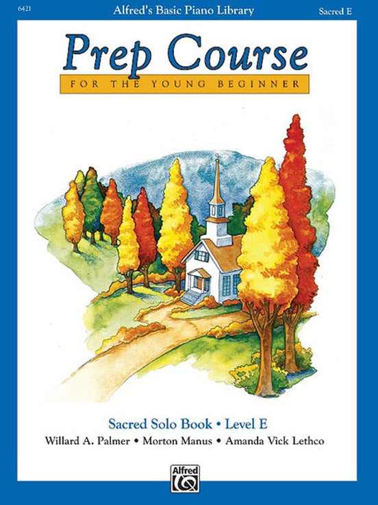 Alfred's Basic Piano Prep Course - Sacred Solo Level E Book