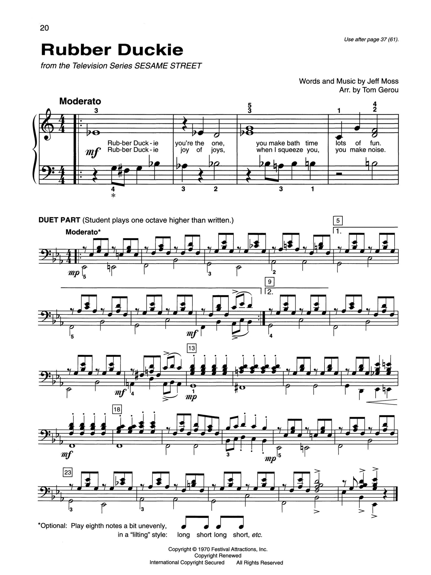 Alfred's Basic Piano Library - Top Hits Solo Book Level 1B (Book and Cd)