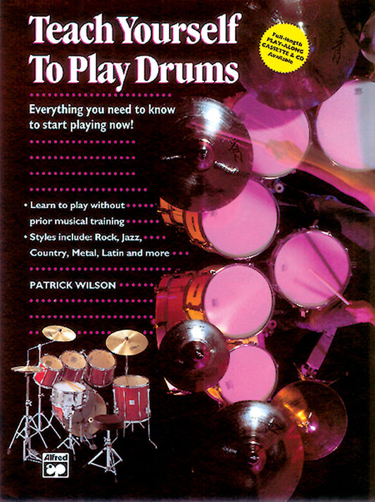 Alfred's Teach Yourself to Play Drums Book
