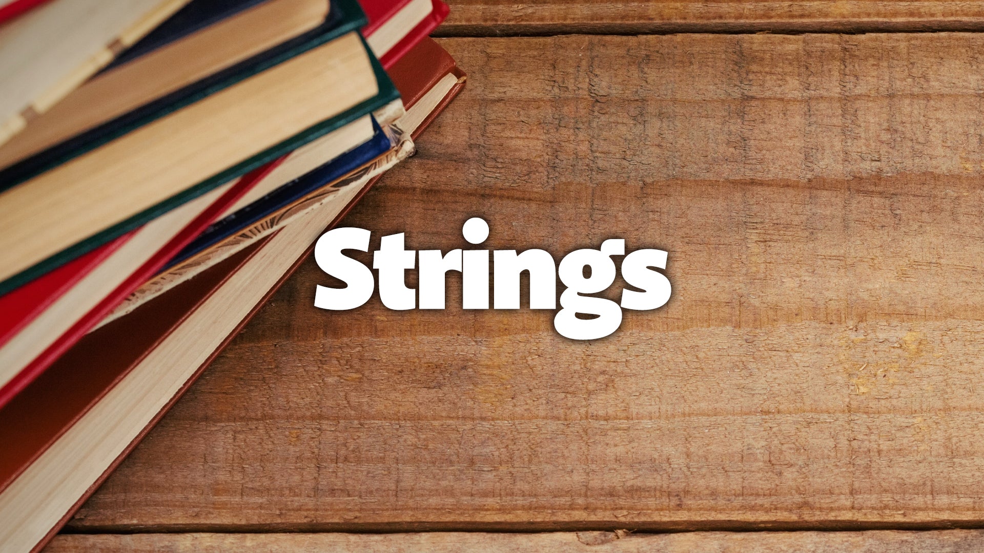 Strings Books – tagged