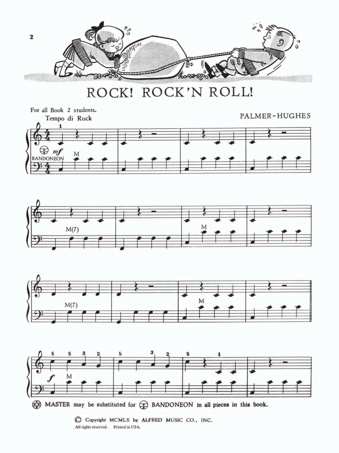 Palmer-Hughes Accordion Easy Rock & Roll Book