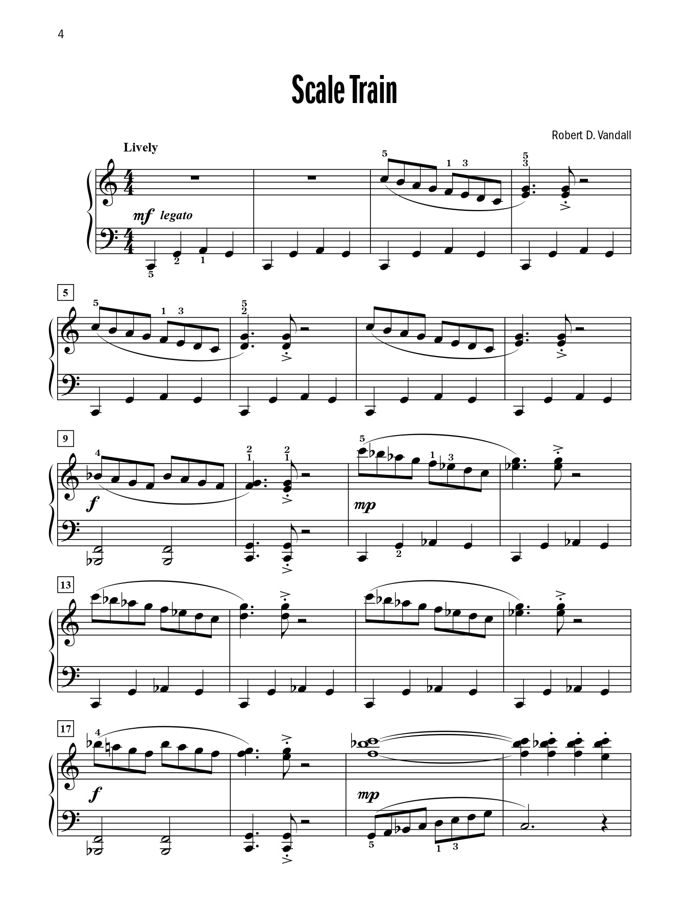 Vandall - Celebrated Virtuosic Piano Solos - Book 3