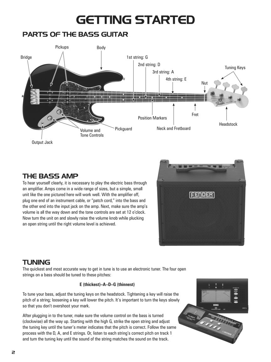 Hal Leonard Bass Tab Method - Book 1 (Book/Ola)