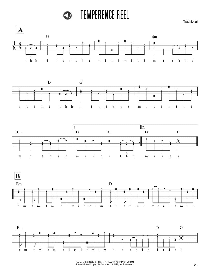Hal Leonard Banjo Method - More Easy Banjo Solos Book (2nd Edition) Book/Ola