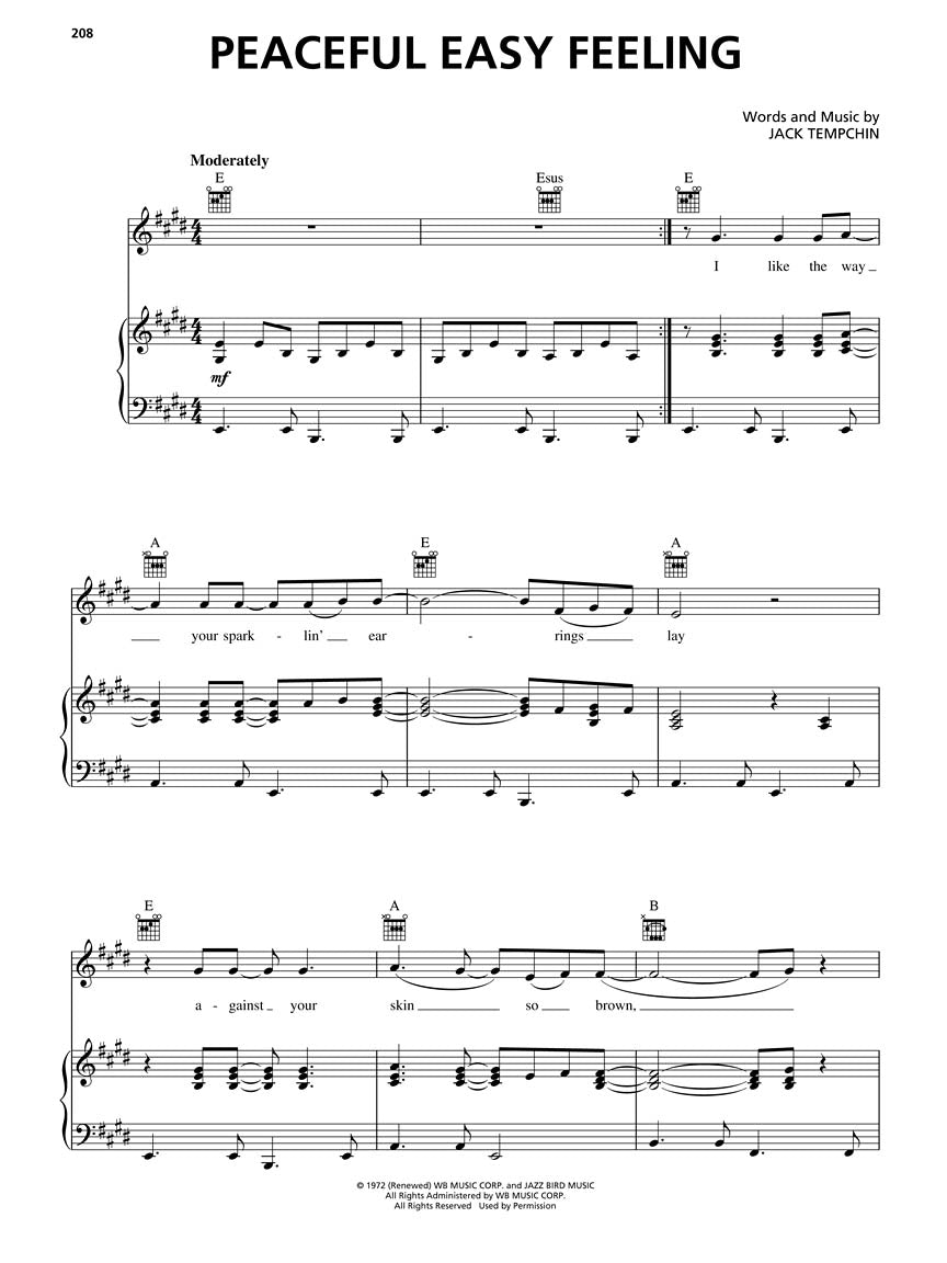 The Best Country Rock Songs Ever PVG Songbook (50 Songs)