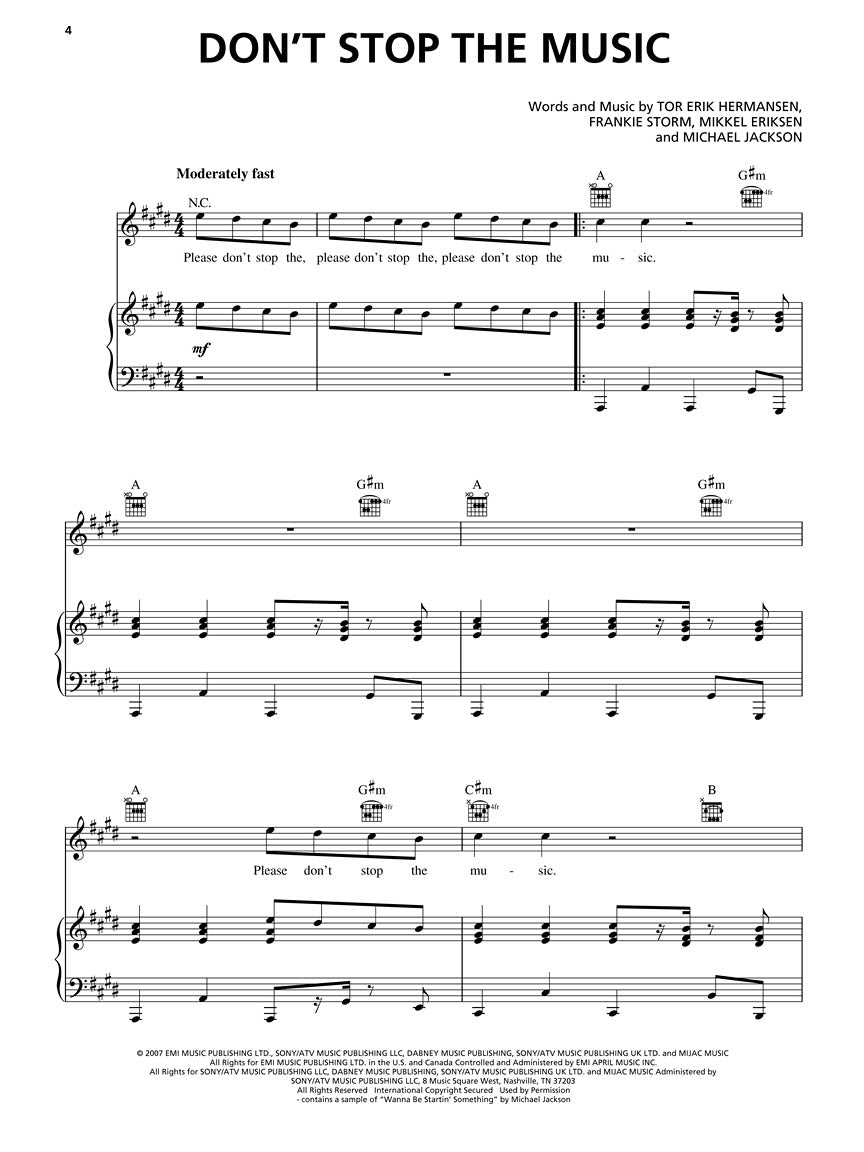 Pitch Perfect - Movie Selections PVG Songbook