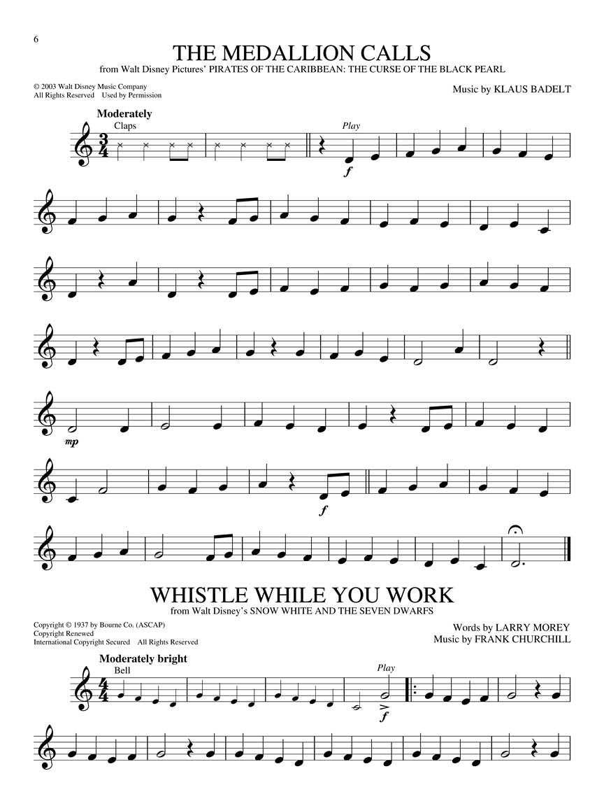 Disney For Trumpet Easy Instrumental Play Along Book/Ola