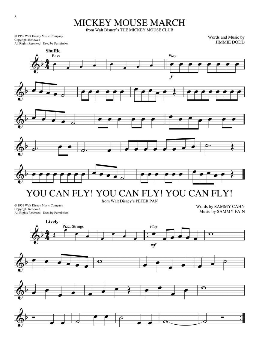 Disney For Horn Easy Instrumental Playalong Bk/Ola
