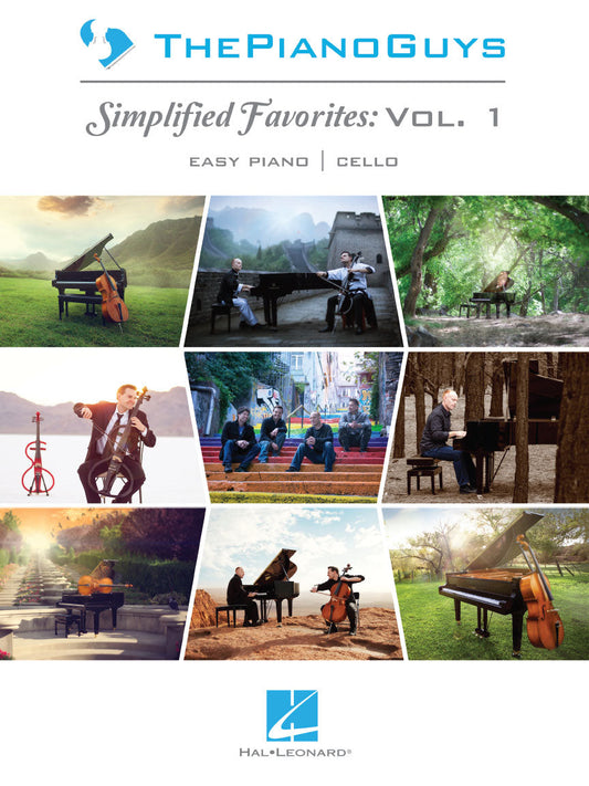The Piano Guys Simplified Favourites Volume 1 - Easy Piano & Cello Book