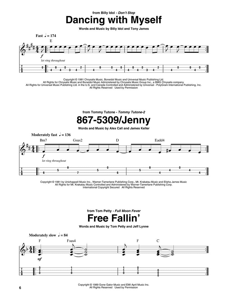 Rock Riffs For Ukulele With Tab Book