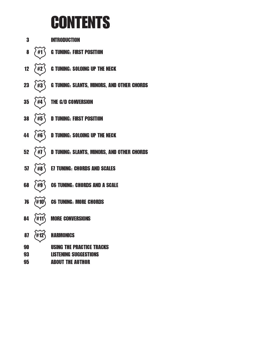 Fretboard Roadmaps Lap Steel Guitar Book/Ola