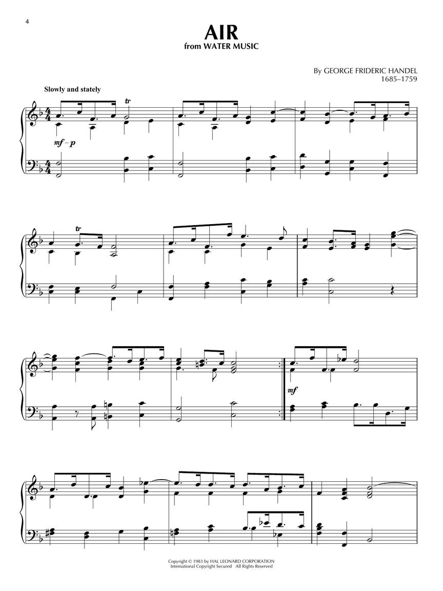 Relaxing Music For Piano Solo Book