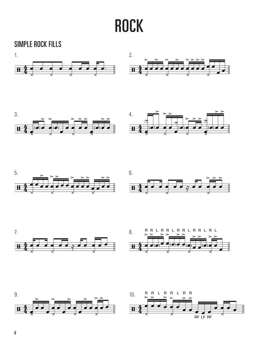 Hal Leonard - Drumset Fills Book/Ola