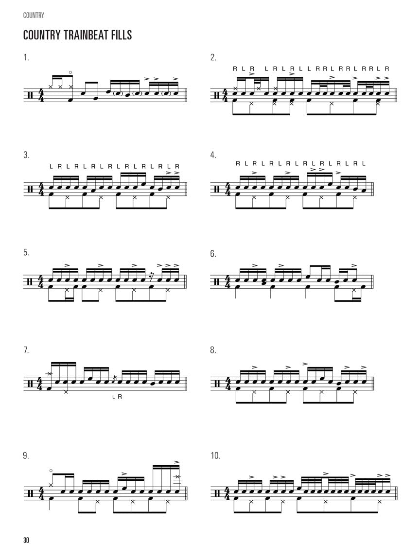 Hal Leonard - Drumset Fills Book/Ola
