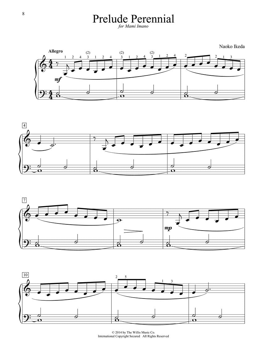 Ikeda - Seasonal Scenes At The Piano Book