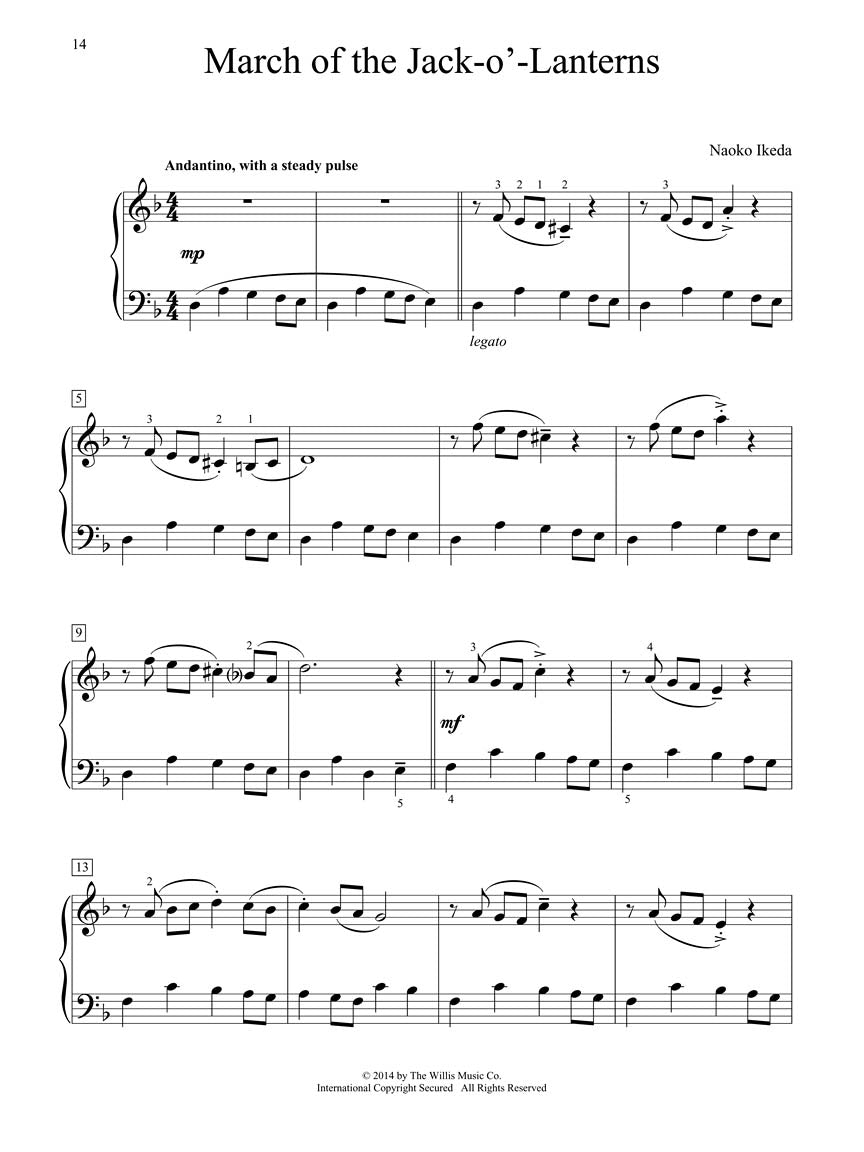 Ikeda - Seasonal Scenes At The Piano Book