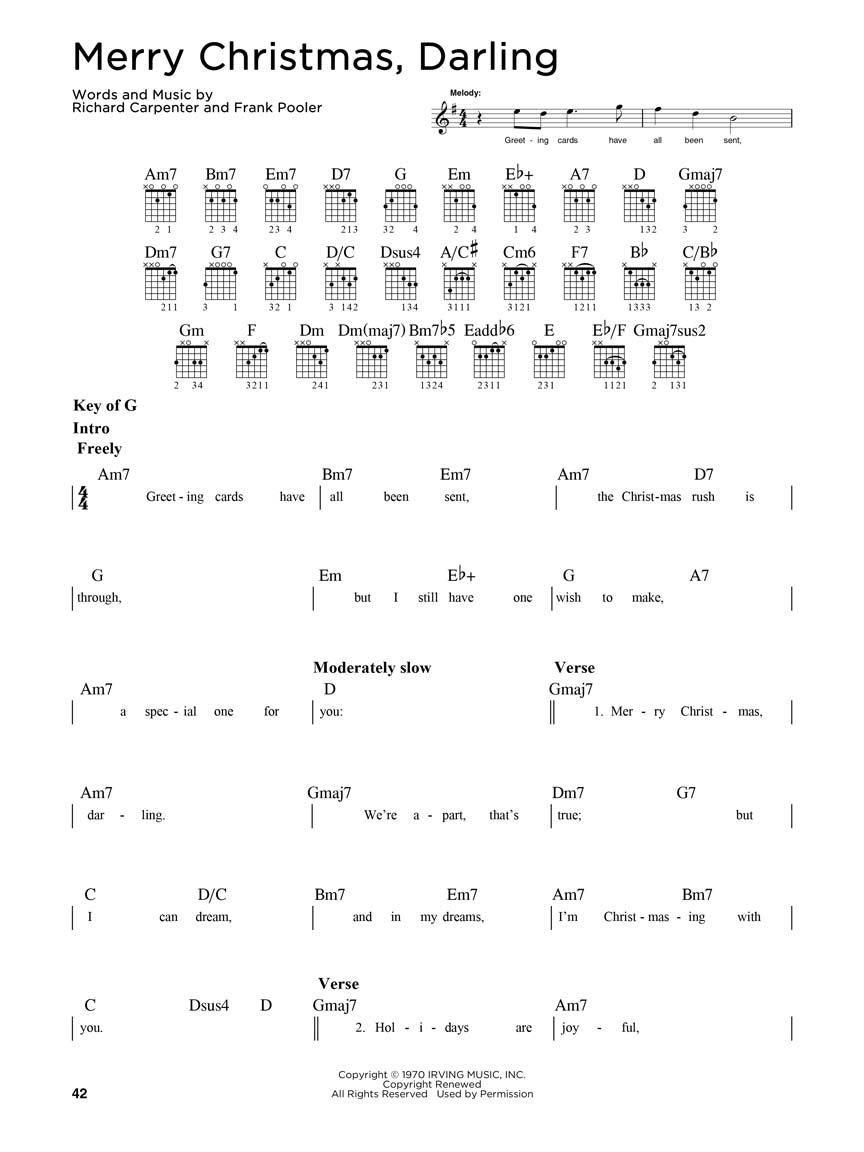 First 50 Christmas Songs You Should Play On Guitar Book