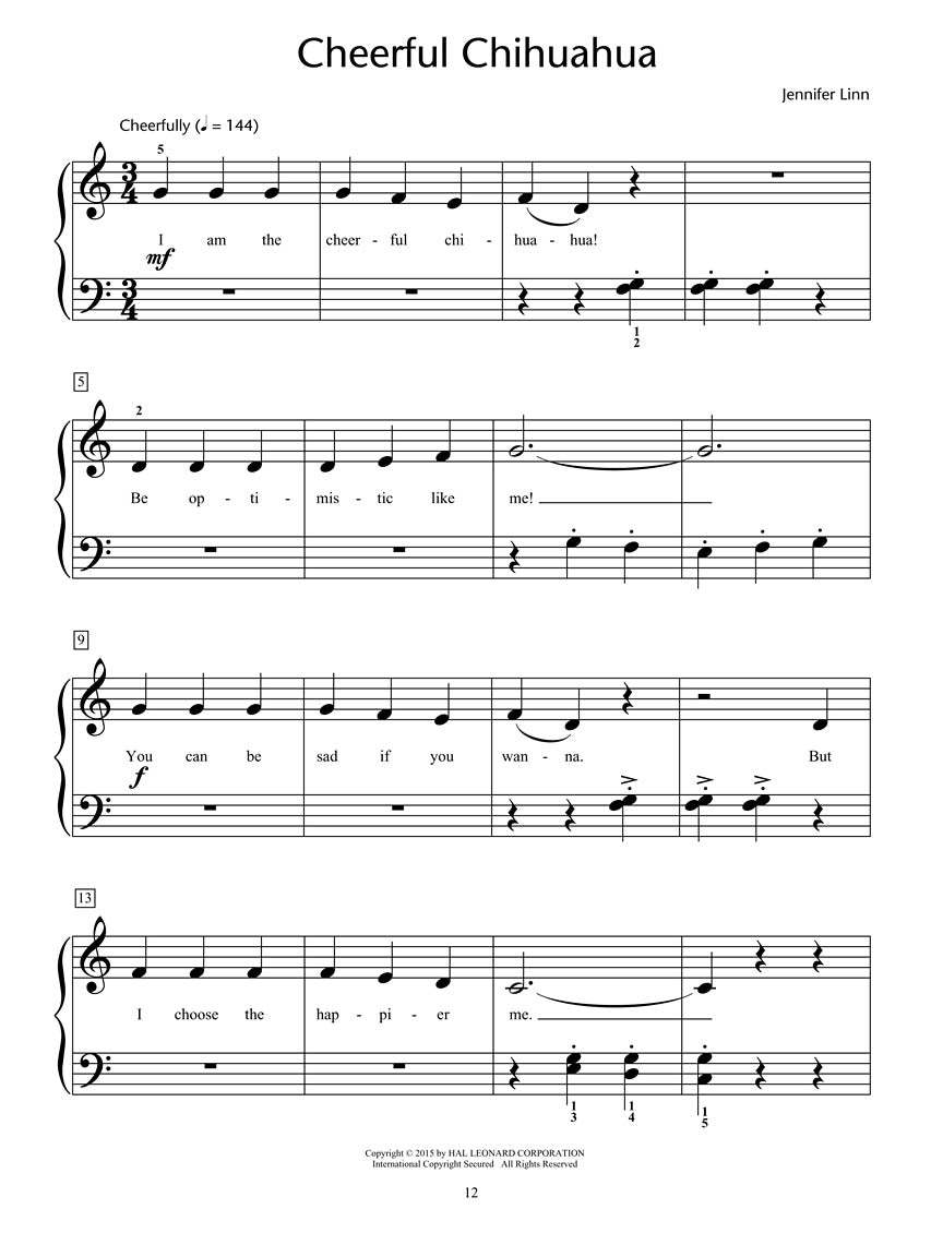 HLSPL Composer Showcase - Animals Have Feelings Too Piano Solos