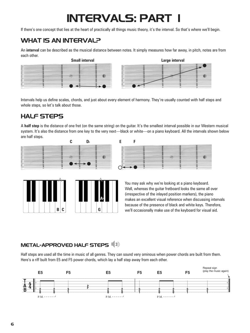 Hal Leonard Guitar Tab Method - Music Theory Book (Book/Ola)