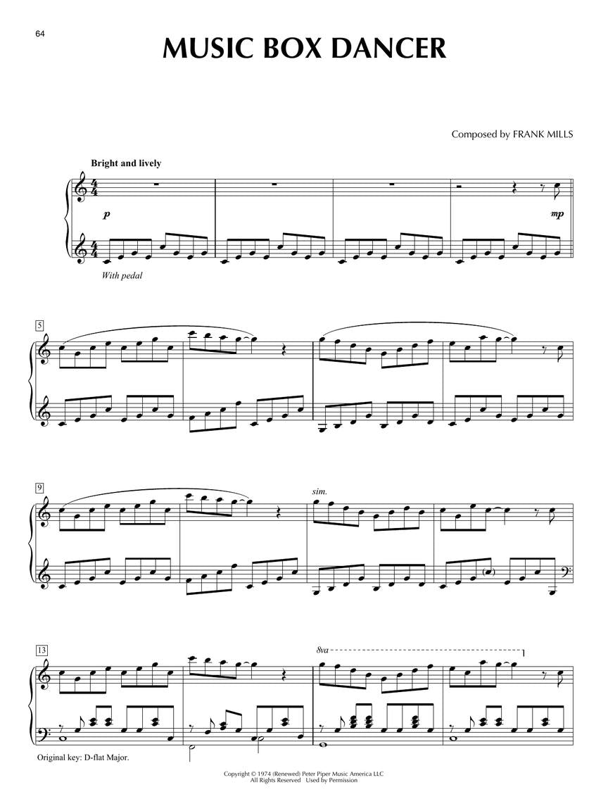 Beautiful Piano Instrumentals Book - 24 Solo Arrangements