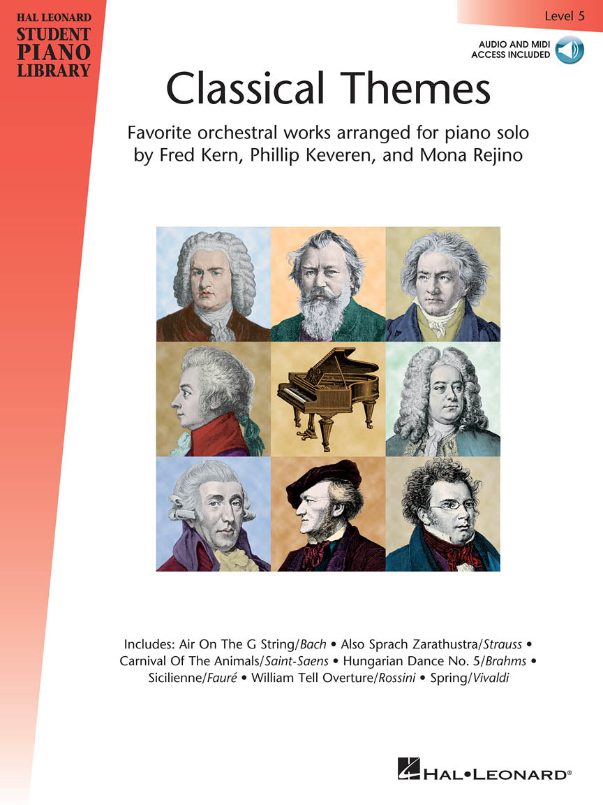Hal Leonard Student Piano Library - Classical Themes Level 5 Book/Ola & Keyboard