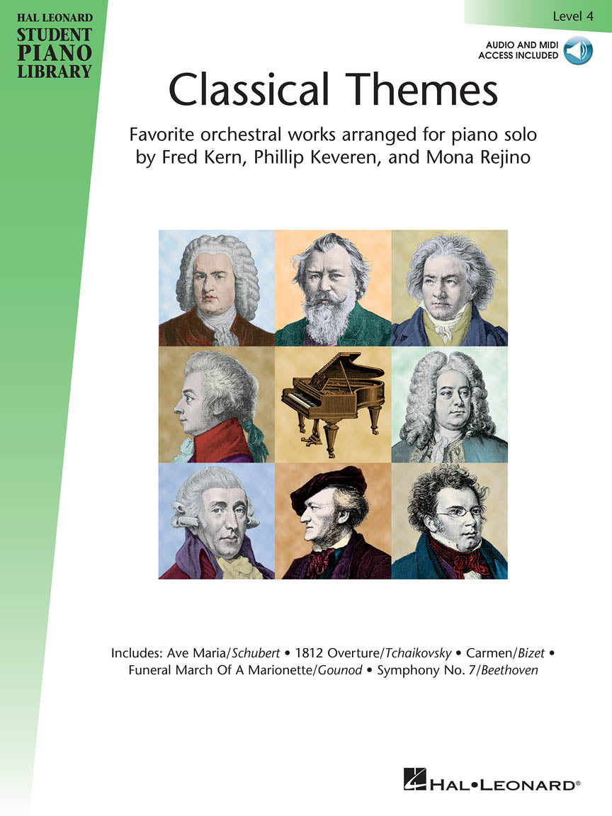 Hal Leonard Student Piano Library - Classical Themes Level 4 Book/Ola & Keyboard